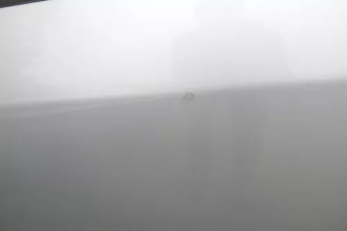 VW Touran 1T 1T3 Tür hinten links grau silber LA7W mit Scheibe (108609)