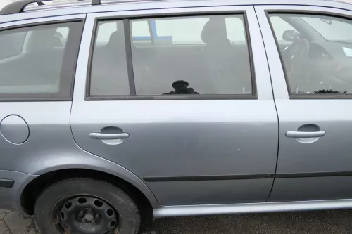 Skoda Octavia 1U5 Combi Kombi Variant Tür hinten rechts grau LF7U
