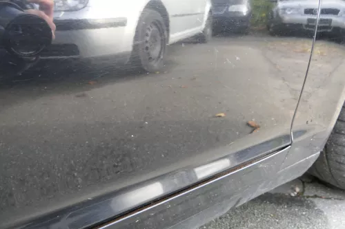 Audi A6 4F C6 Tür vorne rechts Beifahrertür schwarz LY9B ohne Anbauteile (108889)