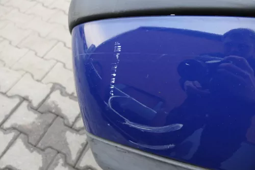 Skoda Octavia 1U Kombi Combi Stoßstange hinten Heckstoßstange blau LF5G bis2000 (108920)