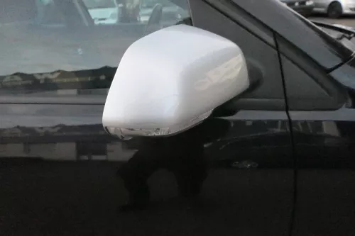 VW Polo 9N 9N3 Cross elektrischer Spiegel Außenspiegel rechts vorne silber