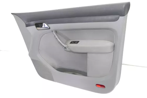 VW Caddy 3 2K Verkleidung Tür vorne rechts Beifahrertür grau anthrazit/artgrey (109267)