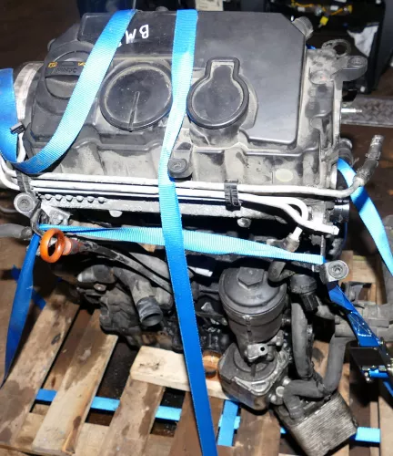 VW Touran Caddy Motor 1,9 TDI 77kw 105PS BJB ca. 145.000km (Mit PD-Elementen) (109340)