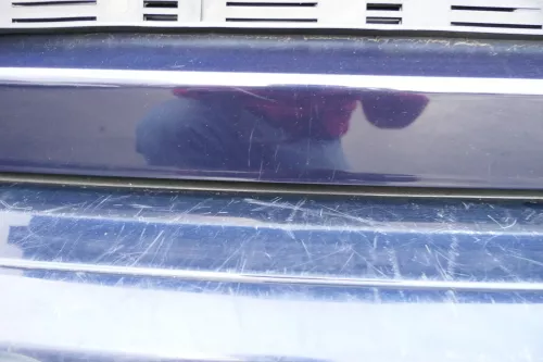 Audi A3 8P 4/5-Türer Heckklappe Klappe hinten blau LZ5J- ohne Anbauteile (109348)