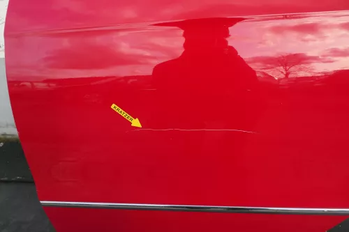 VW Passat 3C Kombi Variant Tür hinten links rot LY3D (109415)