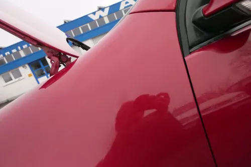 VW Golf 5 V 1K Kotflügel vorne links wein-rot braun LA3W gebördelt (109543)