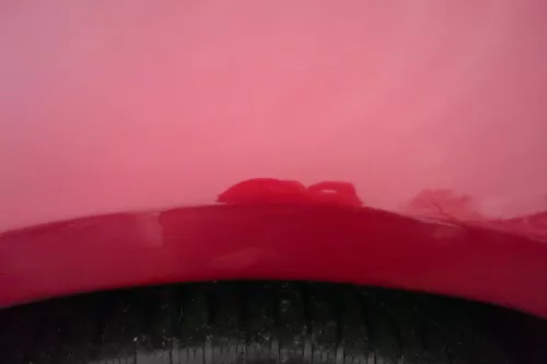 VW Golf 5 V 1K Kotflügel vorne links wein-rot braun LA3W gebördelt (109543)