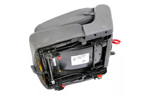 VW Touran Sitz hinten links anthrazit (hinterm Fahrersitz) Rücksitz (109566)