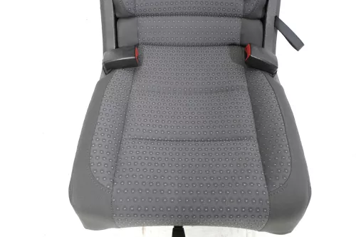 Touran 1T Sitz hinten mitte mittig (1. Reihe) Rücksitz anthrazit -ohne Gurtschlö (109567)