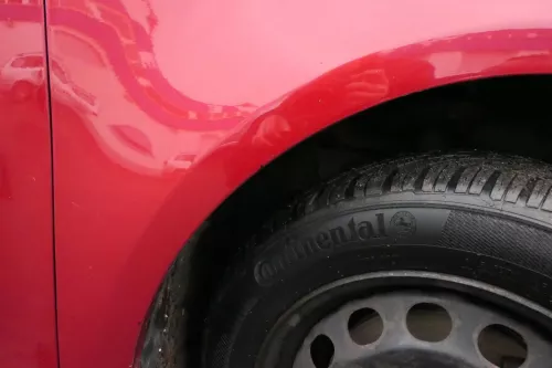 VW Touran 1T Kotflügel vorne rechts braun rot LA3W 1T0821022A ca.2003-2006 (109573)