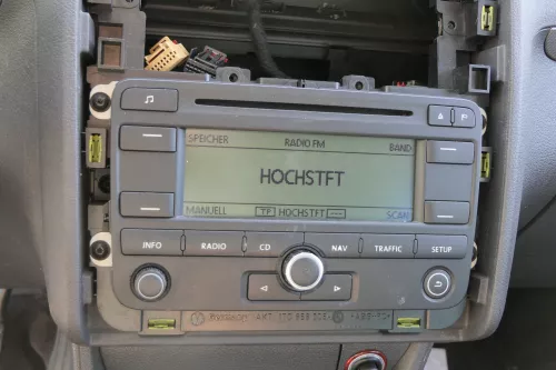 VW Passat 3C Golf 5 Navi Navigationssystem BNO 881 1K0035191C RNS 300 mitCode (109670)