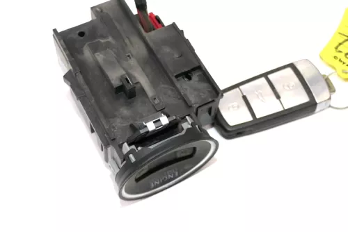 VW Passat 3C Zündschloß Schloß Zündung 1x Schlüssel 3C0905843 Q R