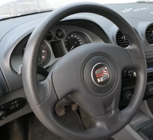 Seat Ibiza 6L Lenkrad 3-Speichen 6L0419091R Airbaglenkrad Airbag (109804)