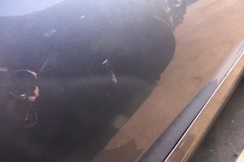 Audi A6 4F C6 Tür vorne rechts Beifahrertür blau grau LZ7R ohne Anbauteile (109983)