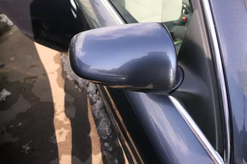 Audi A6 4F C6 Spiegel Außenspiegel rechts vorne elektrisch blau grau LZ7R