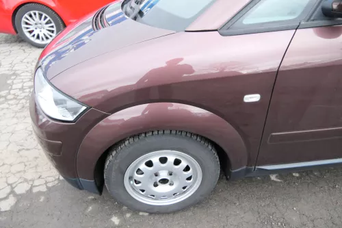 Audi A2 8Z Kotflügel vorne links braun rot LZ3R