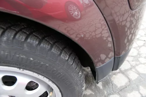 Audi A2 8Z Kotflügel vorne rechts braun rot LZ3R (110639)