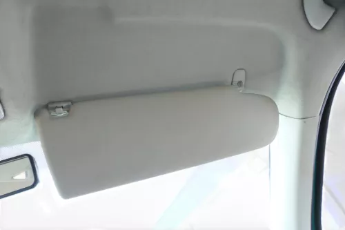 VW T5 Doka Pritsche Sonnenblenden Sonnenblende grau rechts (110737)