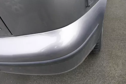 Seat Leon 1M Stoßstange Heckstoßstange hinten grau LS7U (111066)