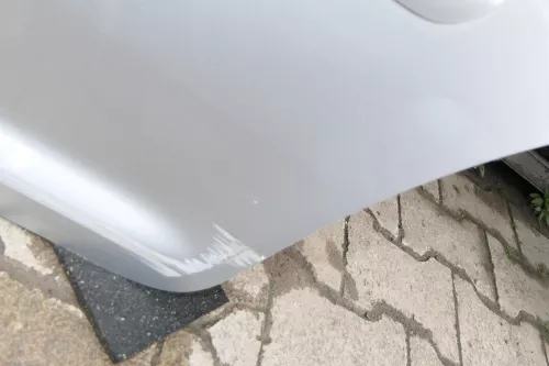 VW Touran 1T 1T3 Tür hinten links grau silber LA7W mit Scheibe (111167)