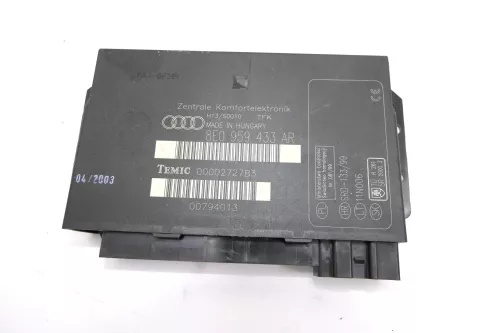 Audi A4 8E B6 Steuergerät Komfortsteuergerät 8E0959433AR Komfort KSG