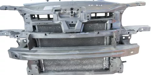 VW Touran Schloßträger mit Kühler Kondensator Ladeluftkühler Klimaanlage Lüfter