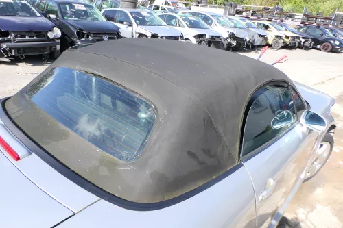 Audi TT 8N Roadster Cabrio Abdeckung Verdeck Stoffverdeck schwarz mit Scheibe (111339)