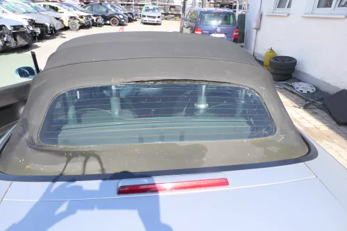 Audi TT 8N Roadster Cabrio Abdeckung Verdeck Stoffverdeck schwarz mit Scheibe (111339)