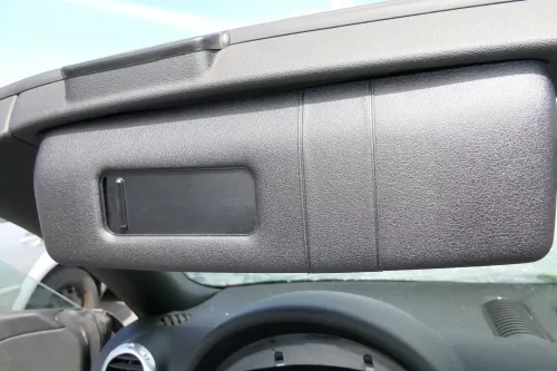 Audi TT 8N Roadster Sonnenblende vorne links schwarz