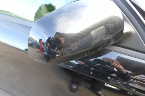 Audi A4 B6 B7 8E Spiegel Außenspiegel rechts elektrisch verstellbar schwarz LZ9Y