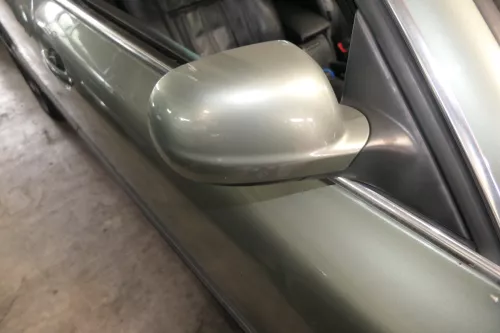 VW Passat 3BG 3B elektrischer Spiegel Außenspiegel rechts grün LA6W