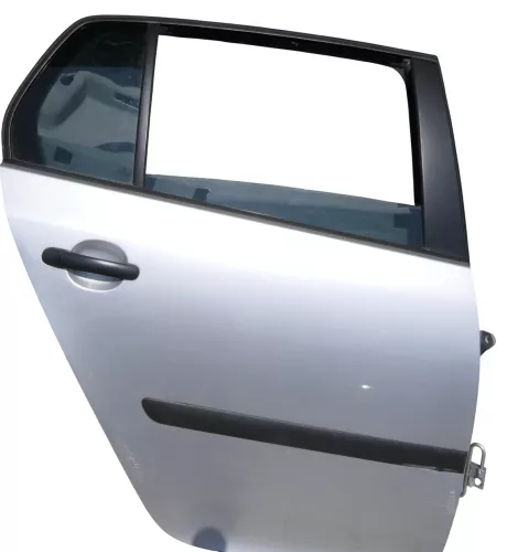 VW Golf 5 V 1K Tür Türrahmen hinten rechts 4/5-Türer silber LA7W - mit Scheibe