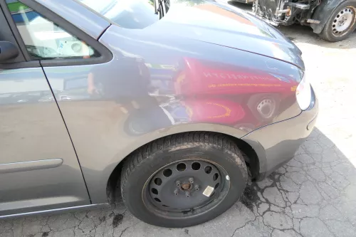 VW Touran 1T Kotflügel vorne rechts grau LD7X 1T0821022A ca.2003-2006