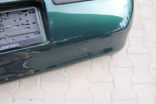 VW Polo 6N2 Stoßstange hinten Heckstoßstange grün LC6M Stoßfänger (111695)