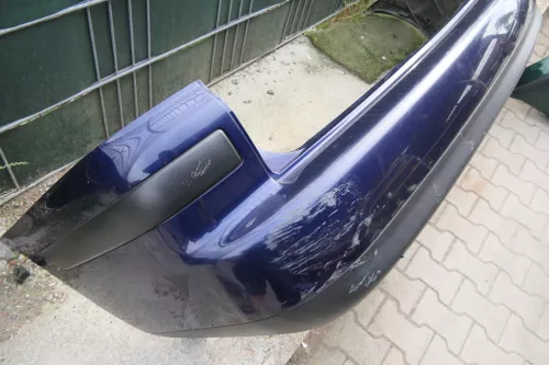 VW Sharan 7M Stoßstange Stoßfänger hinten Heckstoßstange blau LB5N ab Bj. 2000 (111696)