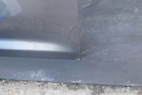 VW Touran 1T 1T3 Tür vorne rechts Beifahrertür grau LD7X - ohne Anbauteile (111758)