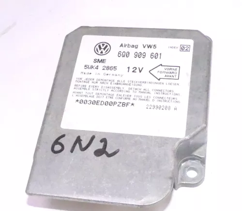 VW Lupo Seat Arosa 9N 6N2 Airbagsteuergerät 6Q0909601 02 Steuergerät Airbag