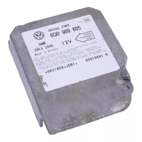 VW Sharan 7M 7M3 Steuergerät Airbag Airbagsteuergerät 6Q0909605 Index 06