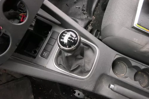 VW Golf 5 Schaltknauf Schaltsack Schaltung Schaltknüppel original 5-Gang