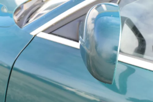 VW Passat 3BG 3B elektrischer Spiegel Außenspiegel links grün LB6G (112011)