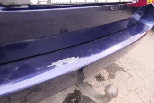 VW Passat 3BG 3B6 Kombi Stoßstange hinten Heckstoßstange Stoßfänger blau LD5Q (112037)