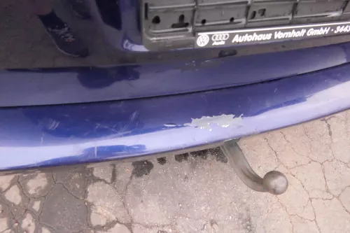 VW Passat 3BG 3B6 Kombi Stoßstange hinten Heckstoßstange Stoßfänger blau LD5Q (112037)