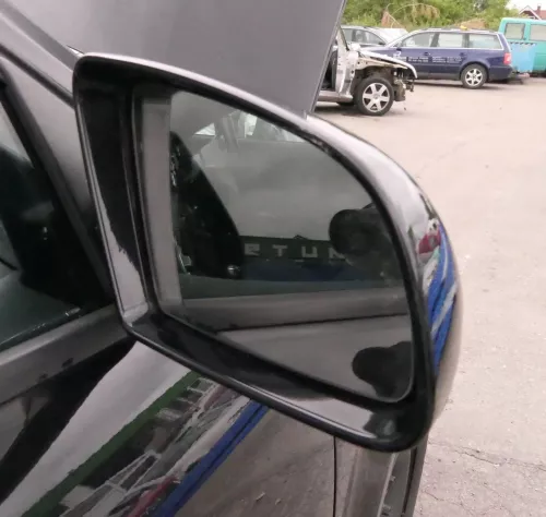 Audi A3 8P elektrischer Spiegel Außenspiegel vorne rechts schwarz LZ9Y (112051)