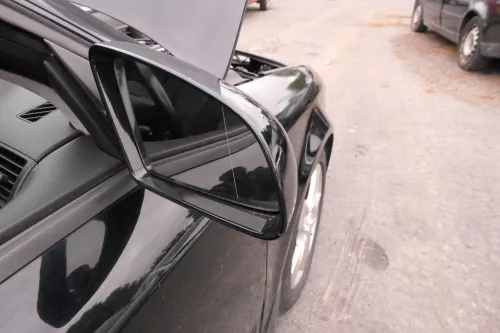 Audi A4 B6 8E Spiegel Außenspiegel rechts elektrisch verstellbar schwarz LY9B (112075)