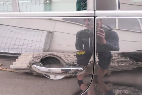 VW Touran 1T 1T3 Tür hinten links schwarz LC9Z mit Scheibe - 112105 (112105)