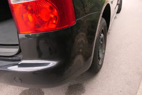 VW Touran 1T Stoßstange hinten Heckstoßstange Stoßfänger schwarz LC9Z (112113)