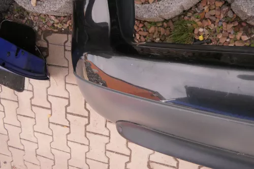 Audi A6 4B Kombi Avant Stoßstange hinten Heckstoßstange Facelift schwar LZ9W PDC (112591)