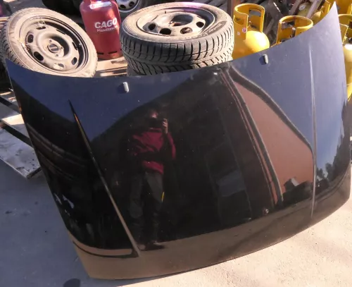 VW Polo 6N Motorhaube Klappe vorn vorne schwarz LC9Z