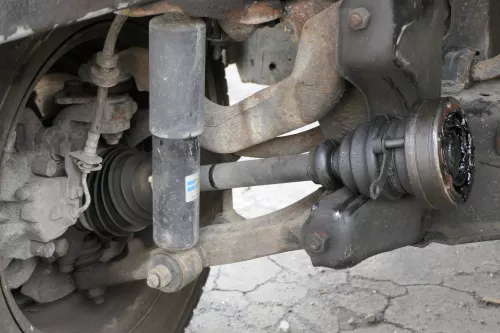 VW T4 Antriebswelle Gelenkwelle links / rechts vorne mit ABS JZW407449GX 7014072 (112881)