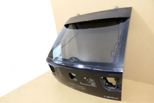 Seat Leon 1M Heckklappe Klappe hinten Kofferraumklappe schwarz LC9Z Spoiler Spor (112971)